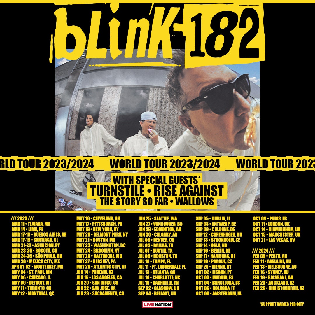 Blink-182: World Tour 2023/2024
