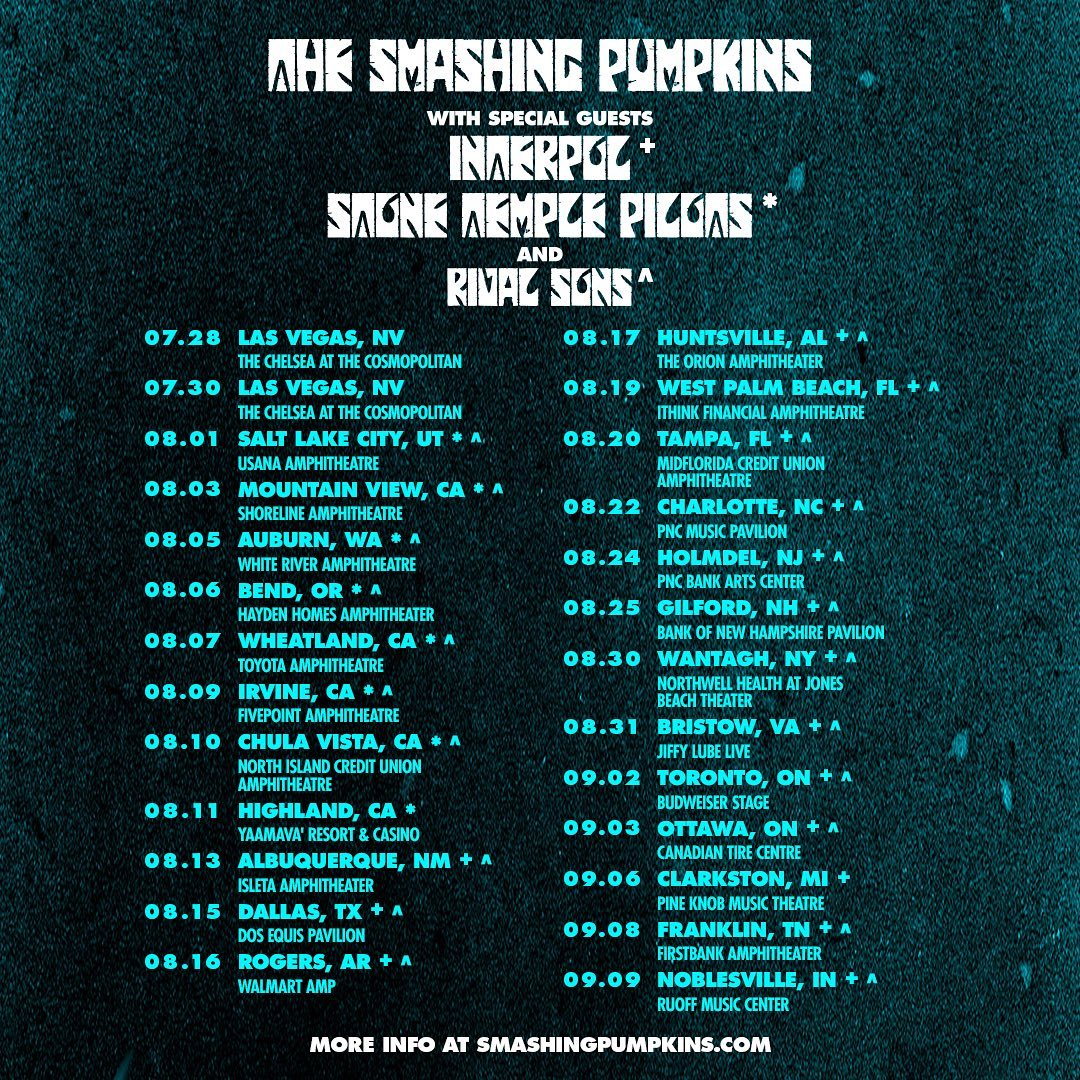 Smashing Pumpkins: The World Is a Vampire Tour
